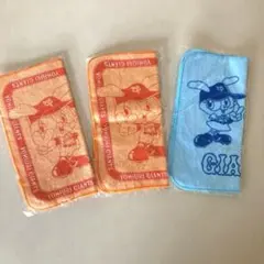 読売ジャイアンツ ジャビットキャラクターミニタオル 3枚