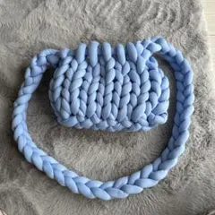 マンドゥバッグ 水色 ブルー