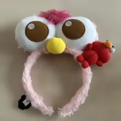USJ／エルモ付きピンクカチューシャ モッピー　セサミストリート