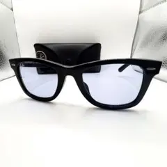 美品✨RayBan ウェイファーラー RB2140-F ブルーレンズ 人気サイズ