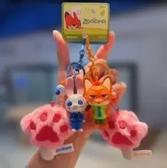 ⭐️最安値⭐️ズートピア　マスコット キーホルダーセット　ニック&ジュディ