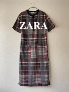 ZARA♡ ザラ チェック柄 チュニック ワンピース ♡