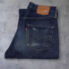 Levi's 502 デニムパンツ 赤耳 セルビッジ 日本製 W32 古着 濃紺