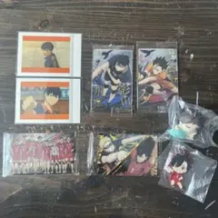 ハイキュー 影山飛雄 他 まとめ売り ぱしゃこれ ウエハース カード 寝そべり等