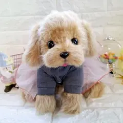 ドレッシーペット　ぬいぐるみ　犬　ヨークシャテリア　日本製❣️ ドレッシーペット ぬいぐるみ 犬 ヨークシャテリア 日本製❣️ - メルカリ