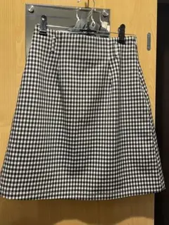 ギンガムチェック タイトスカート M