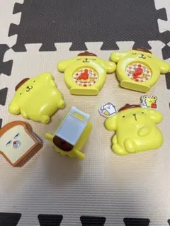 ポムポムプリン ハッピーセット おもちゃまとめ売り＋おまけ付