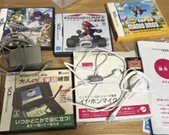 Nintendo DS 本体とイヤホンマイク