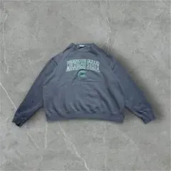 3XL カレッジ刺繍ロゴ　トレーナー 90s00s STADIUM ビンテージ