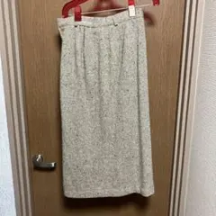 ヘリンボーン柄タイトスカート