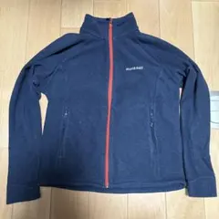 mont-bell Kid's 140 フリースジャケット ネイビー