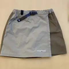 mont-bell ハーフパンツ グレー/カーキ　130cm