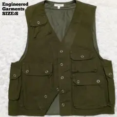 Engineered Garments♦USA製 ミリタリーベスト カーキ Sのサムネイル