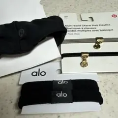 alo lululemon ヘアゴム シュシュ セット