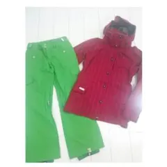 ROXYロキシー　スノーボードウエア上下セット サイズS