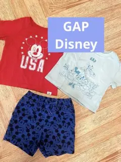GAP Disney パンツ＆Tシャツ2枚 まとめ売り