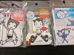 Shinzi Katoh 鉄腕アトム リング、ダイカット、コミックメモ　ダイソーのサムネイル