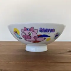 レトロアニメ食器　とんでぶーりんお茶碗　新品未使用　年代物のサムネイル