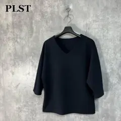 新品 PLST スキューバジャージードルマンプルオーバー Lのサムネイル
