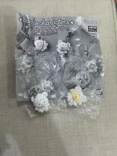 サンリオ めじるしアクセサリー ふわふわスノー ポチャッコ ポムポムプリン