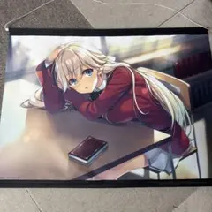 限定価格！ようこそ実力至上主義の教室へ　七瀬翼　A4キャラファイングラフ ようこそ実力至上主義の教室へ 七瀬翼 A4キャラファイングラフ