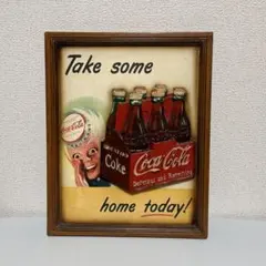 cocacola 瓶 BAR カフェ ウォール 立体 当時物感 レア 希少 絶版