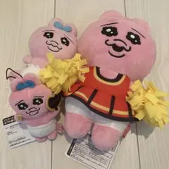 おぱんちゅうさぎ おしゃれぬいぐるみ　チアガール プライズ品　マスコット