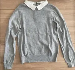 白襟　カットソー　ニット　トップス　GRL ingni