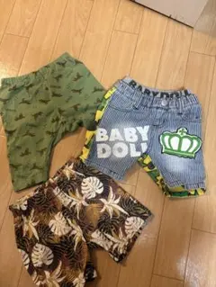 男の子　ボトムス　短パン　まとめ売り　80