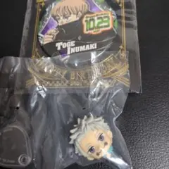 呪術廻戦　狗巻棘　カプセルフィギュアコレクション＆バースデー缶バッジ