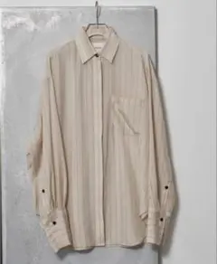 週末限定価格】TODAYFUL Stripe Pocket Shirt モカ - メルカリ