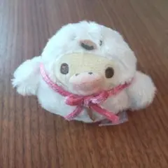 リリラックマ　キイロイトリ　スワンと金色の花　,てのりぬいぐるみ