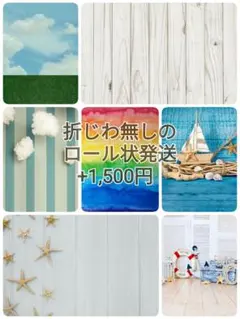 背景布×6+1枚　ペット撮影用フォトブース　トリミングチョーカー販売中