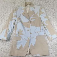 Paul Smith WOMEN イタリア製 花柄テーラードジャケット コットン