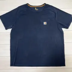 Carhartt ネイビー Tシャツ 2XL