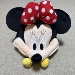 ミニーマウス 帽子型ぬいぐるみ