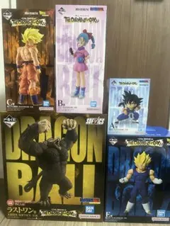 一番くじ ドラゴンボール A B C E ラストワンセット 孫悟空　ブルマ等