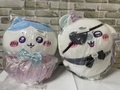 美品 ちいかわ てんしあくま BIGぬいぐるみアソート ももんが ハチワレ