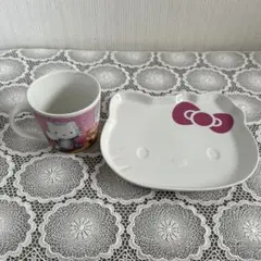 ハローキティ　マグカップ&プレート