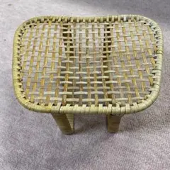 ラタン 籐 折り畳み 正座椅子 昭和レトロ ９個セット+おまけ ラタン 籐 折り畳み 正座椅子 昭和レトロ 9個セット+おまけ