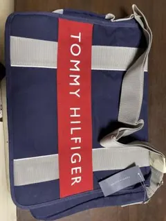 トミーヒルフィガー ネイビーショルダーバッグ