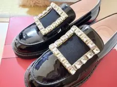 極美品 ロジェヴィヴィエ 厚底ローファー 38 - メルカリ