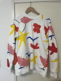 ZARA SEBASTIAN CURI フラワースウェット M