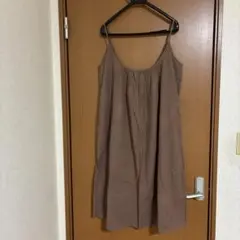 GRL ブラウン キャミワンピース サイズF