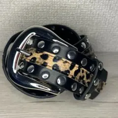 ウエスタンベルト　韓国　古着　アメカジ y2k リベット　グランジ