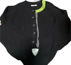 SLY マルチカラー　ニットカーディガン