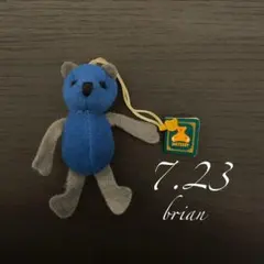 7月23日ブライアン　365birthdayteddyのサムネイル