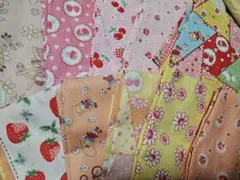 大SALE✨happy message 30's カットクロス 10枚アソート