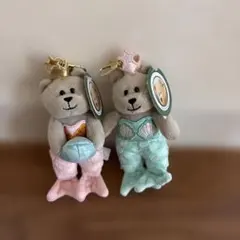 スターバックス スタバ ニューイヤーベアリスタMini とら&うさぎセット