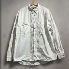 90s LEVI'S デニムシャツ　リーバイス　ヴィンテージ　ホワイト